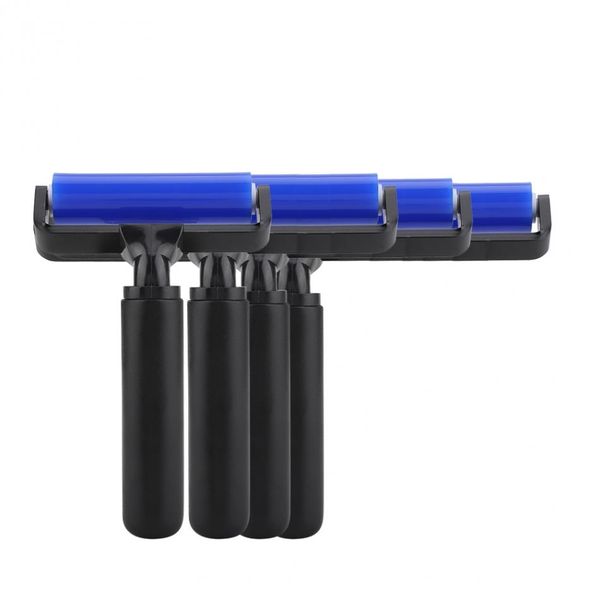 

four sizes dust removal sticky silicone roller anti-static roller brush manual cleaner tool lint rollers brushes