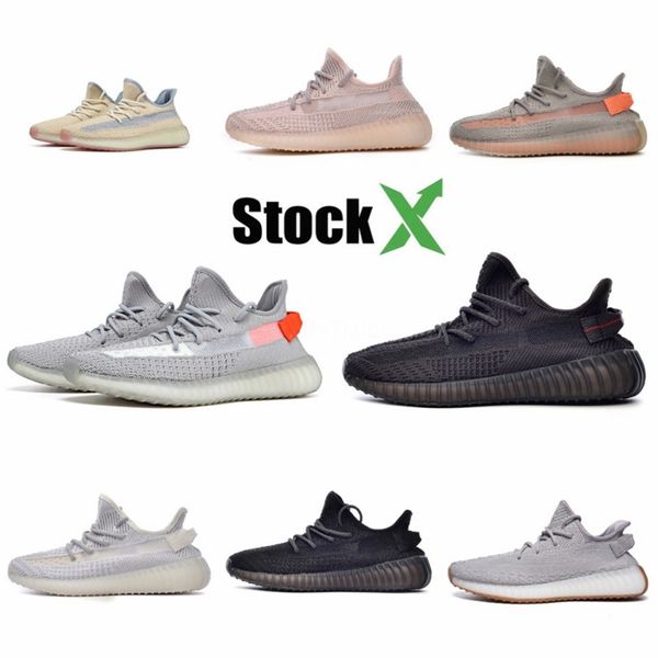 

v2 kanye west form hyperspace clay static men designer shoes women bred semi frozen sesame running shoe fashion sport sneakers #qa744