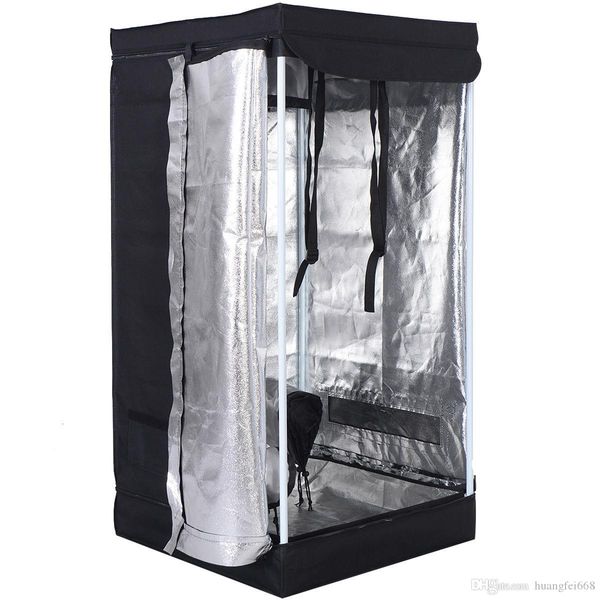

24"x24"x48" indoor grow tent room reflective mylar hydroponic non toxic hut new