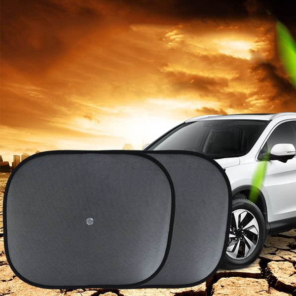 

2 pcs car window shade anti-uv with suction cup sunshade mesh baby uv shield curtain for vehicles 17.4 x 14.2 inch m8617