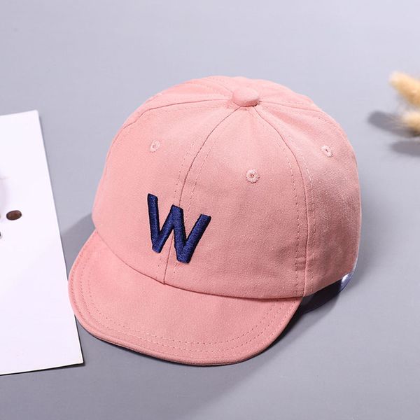 

letter baby baseball cap summer kids baby girl boy sun hat adjustable children toddler boys snapback hip hop hat czapka dziecko, Yellow
