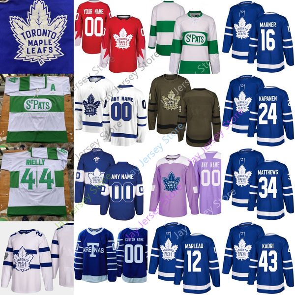 

Cu tom toronto maple leaf jer ey men women youth marner rielly tavare matthew kapanen kadri gardiner marleau hyman john on jake muzzin