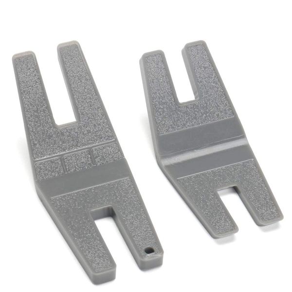 

small/large button clearance fixed plate buttons reed presser foot hump jumper accessories for viking-husqvarna sewing machine, Black