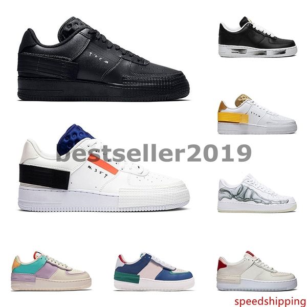 

2020 mens women running shoes 1 type shadow para-noise black summit white mystic navy pale ivory zapatos trainer fashion sports sneakers