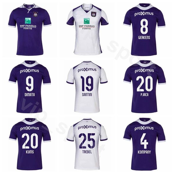 

2019 2020 anderlecht soccer 10 vlap jersey 19 chadli 93 roofe 4 kompany 49 doku 40 amuzu 30 van crombrugge football shirt kits, Black;yellow