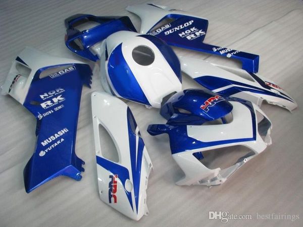 

injection mold fairings for honda cbr1000rr 2004 2005 blue white fairing kit cbr 1000 rr 04 05 fe44