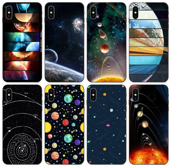 

tongtrade] космическое пространство планета космический корабль звезды луна чехол для iphone 11 pro x xs max xr 8s 8 7s 7 plus galaxy j3 hu