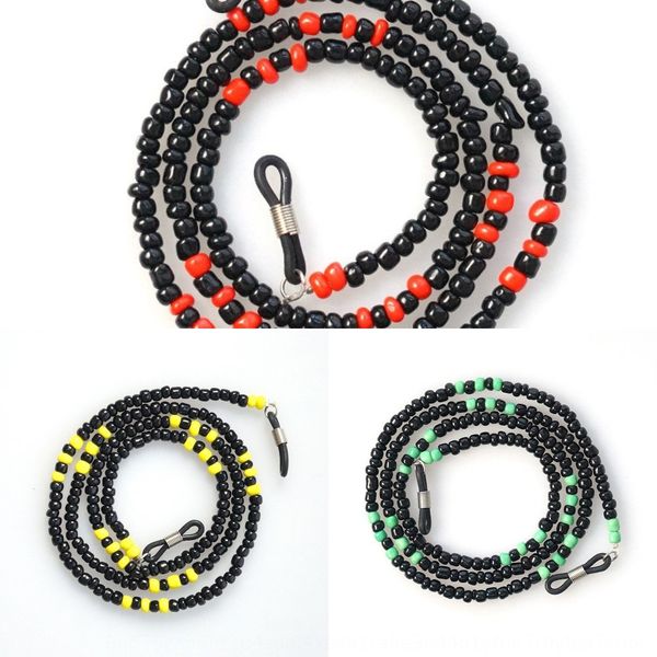 

colorful beaded rice beads handmade beaded glasses chain glasses lanyard c043 six colors, Blue