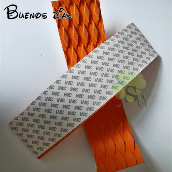 

orange color surfboard mat motorcycle eva diamond camo skis slip diy eva foam sheets, easy to cut, grip mat with 3m adhensive