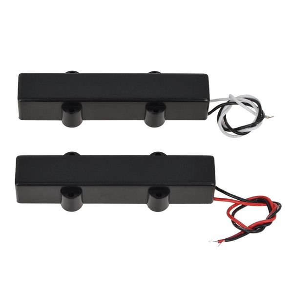 

1 set 5 string noiseless pickup black for bass guitar replacement