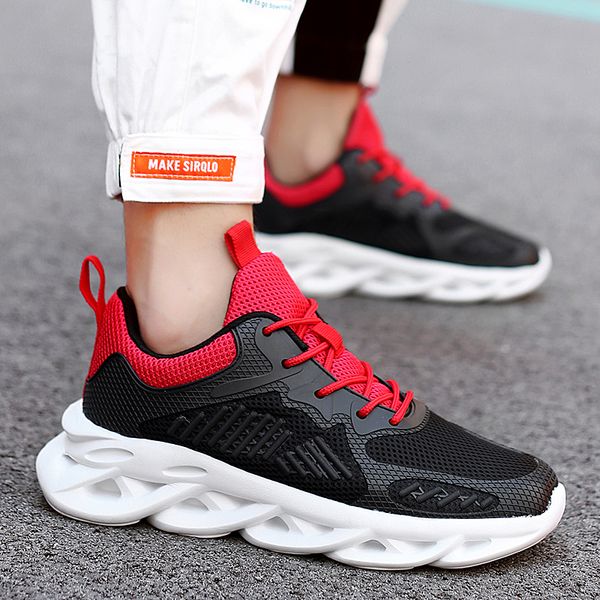 

2019 new men running shoes absorption cushion breathable lightweight comfortable footwear outdoor sports sneakers walking