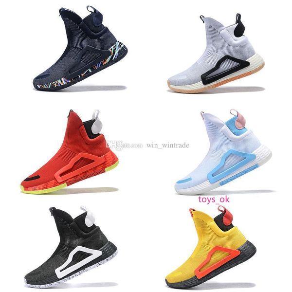

new basketball 2019 shoes original n3xt l3v3l zach lavine black cloud white prime knit shoes donovan mitchell shoes for men size 40-46