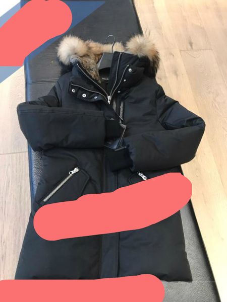 

Women parka long winter mack age marla f4 4 down parka with hood nowdome jacket brand real raccoon collar white duck outerwear coat