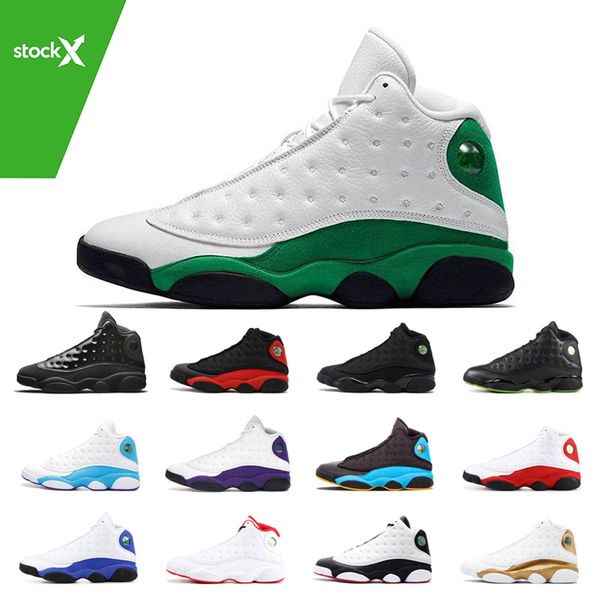 

stock x new 13 reverse he got game island green bred chicago flint men basketball shoes 13s melo dmp playoff hyper royal sneakers