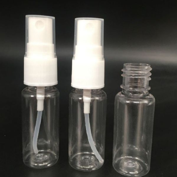 2020 Popolare Flacone spray in plastica vuota da 20 ml Contenitore in PET riutilizzabile Fiala per campioni di profumo 1500 pezzi / lotto Vendita calda