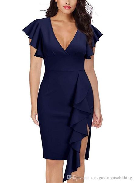 

глубокий v шеи женские платья pure color sexy v шеи женщин платья ladies night club одежда, White;black