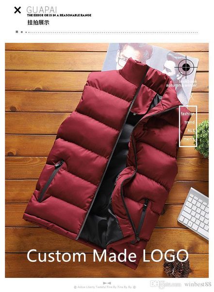 

2019 luxury down jacket men women designer winter jacket coat mens casual vests mens designer down 3 colors size m--5xl, Black