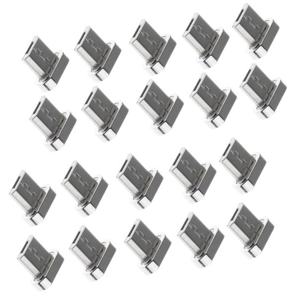 

20pcs magnetic connector tips head compatible with android micro devices