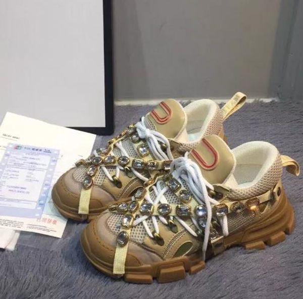 

2Christmas gifts`019 New Designer Diamond belt Shoes Full Leather Casual Shoes Trekking Boot Lace Up Genuine Leather Sneaker g3