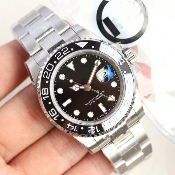 

Swiss Luxury Brand Mens Watches 116170LN V3 Asia2836 Automatic Movement 40mm Ceramic Bezel Spphire Glass 316L Stainless Steel Original Clasp