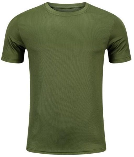 

2019 men's tight clothes running short-sleeved quick-drying t-shirt 2328, Black;blue