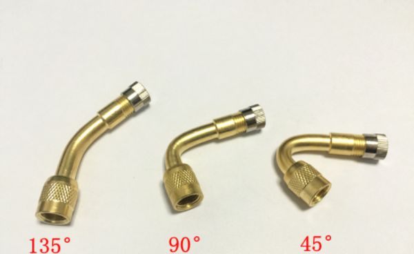 

by dhl or fedex 1000pcs 45/90/135 degree angle brass air tyre valve schrader valve stem for car truck motorcycle