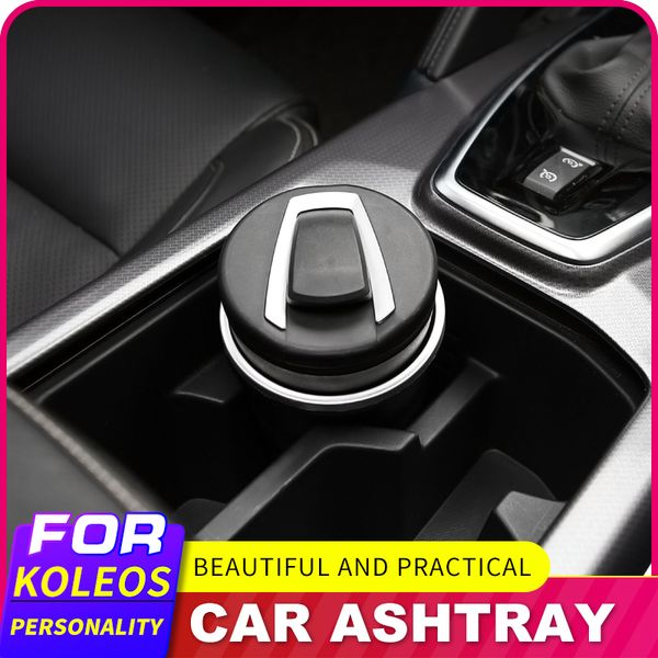 

1pc eco-friendly plastic ashtray portable led car ashtrays universal cigarette cylinder holder car styling ashtray holder