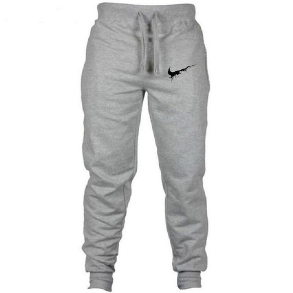 

new jogging pants printed cotton jogger camouflage type male fashion harem pants spring and autumn rib trousers brand designer sweatpants, Black