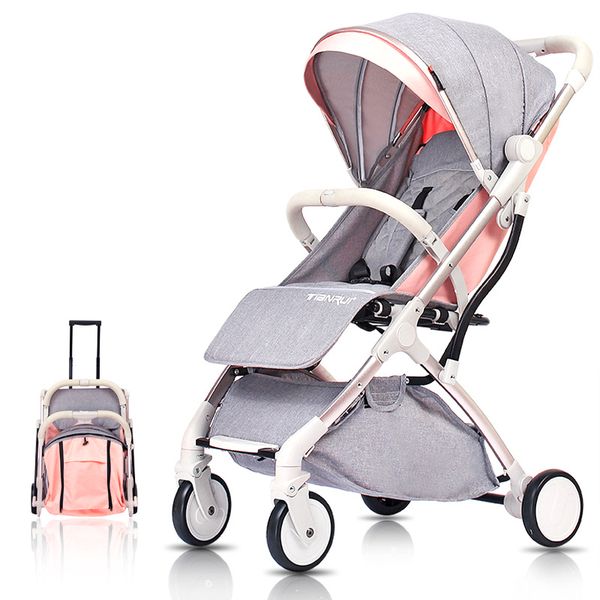 

stroller lightweight portable can sit on the plane easy folding aluminum alloy umbrella car for 0-4years old