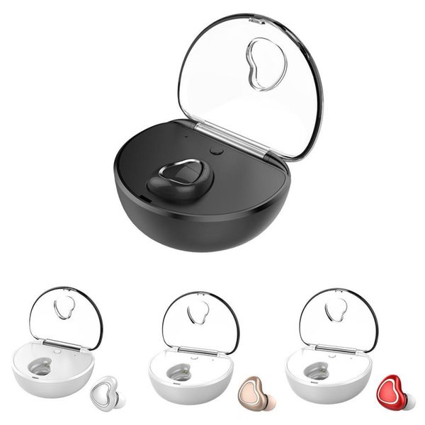 

X7 Bluetooth Headset Mono Earphones Mini Sports Stereo Portable with Charging Box Microphone for iOS Android Phone