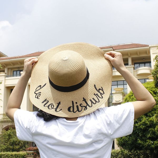 

letter straw hat summer beach women large floppy hats women foldable straw hat women foldable straw hat wholesale wide brim hats