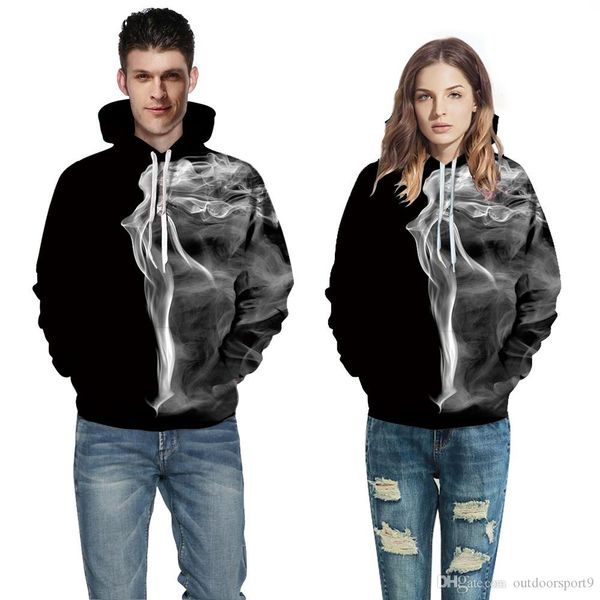 

2019 autumn and winter europe and america couples sweaters seiko 3d digital printing caps for men and women sweaters, Blue;black