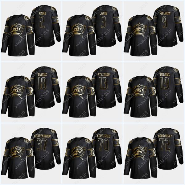 

13 Cam Atkinson 2019 Golden Edition Columbus Blue Jackets 72 Sergei Bobrovsky 70 Joonas Korpisalo Josh Anderson Boone Jenner Seth Jones
