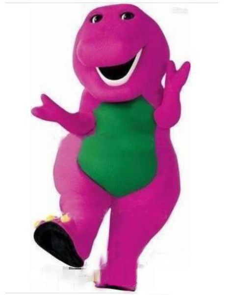 

fast shipping new barney purple character costume/cartoon costumes/halloween/christmas party mascot, Red;yellow