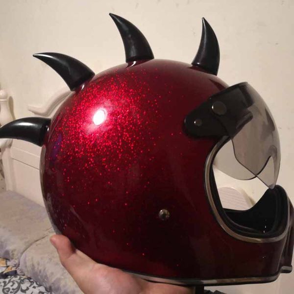 

дропшиппинг 1 пара мотоциклов шлем горн с sucker мотокросс лица защитные decor oe88