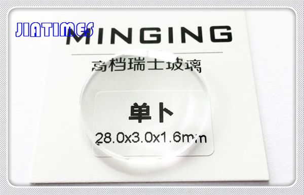 

41pcs/82pcs 1.6mm convex single dome round mineral watch crystal for watch replacement