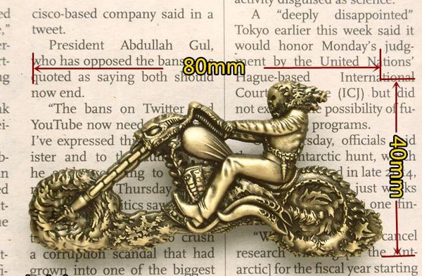 

luxury motorcycle club badge ghost rider classic skull biker brooches for jackets clothes hat bag retro metal collar pin brooch, Gray