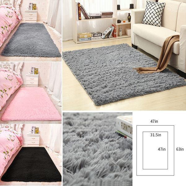 

living room/bedroom rug antiskid soft 80cm * 120 cm carpet modern carpet mat