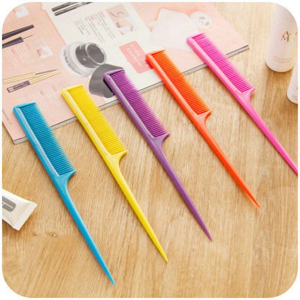 

metal tip rat tail comb purplesalon professional beauty tools nero pettine per parrucchiere metal tip newclipper tczjt