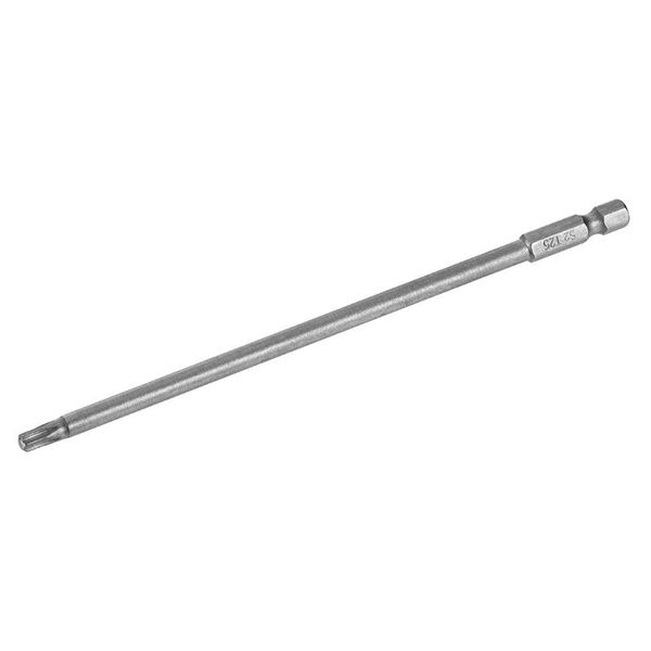 

uxcell t25 magnetic torx screwdriver bits, 1/4 inch hex shank 5.91-inch length s2 power tool