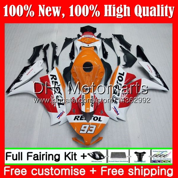 

оранжевый впрыск repsol для honda cbr1000rr 12 13 14 15 16 49mt1 cbr 1000rr 1000 rr cbr1000 rr 2012 2013 2014 2015 2016 обтекатель кузова