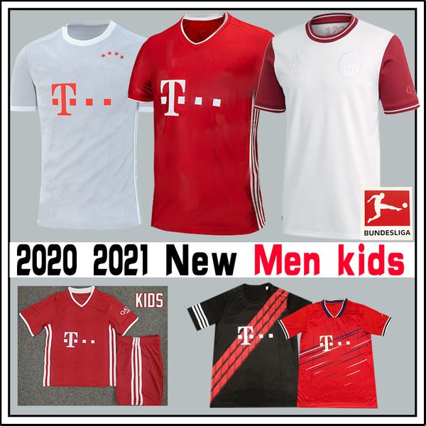 

2020 2021 bayern lewandowski munich soccer jersey muller hernández coutinho pavard perisic fußball trikots gnabry men kids wagner, Black;yellow