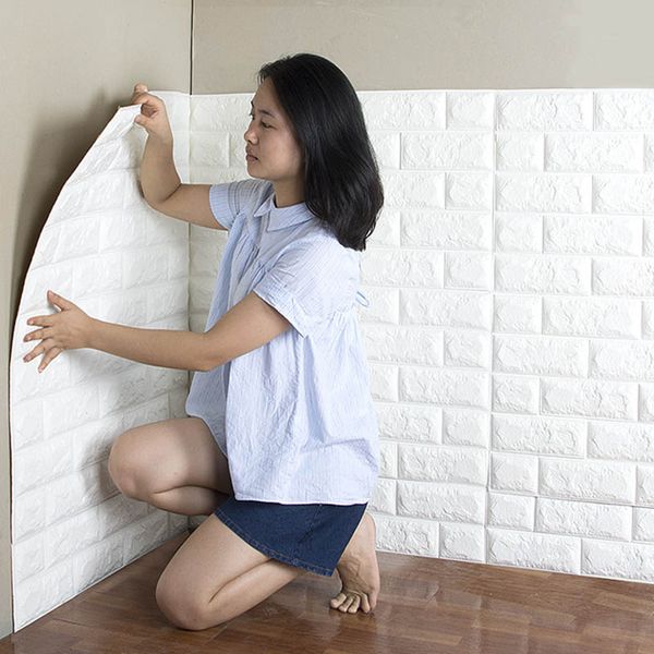 

70*77cm 3d solid wall stickers creative guest restaurant ceiling ceiling self-adhesive decoration shop renovation soft package wallpaper