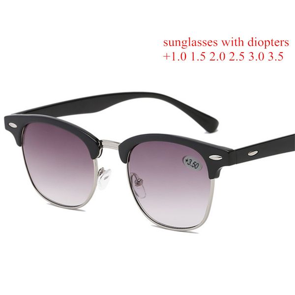 

oulylan classic sunglasses women men sun glasses with diopters reading glasses prescription eyeglasses +1.0 2.0 2.5 3.0 3.5