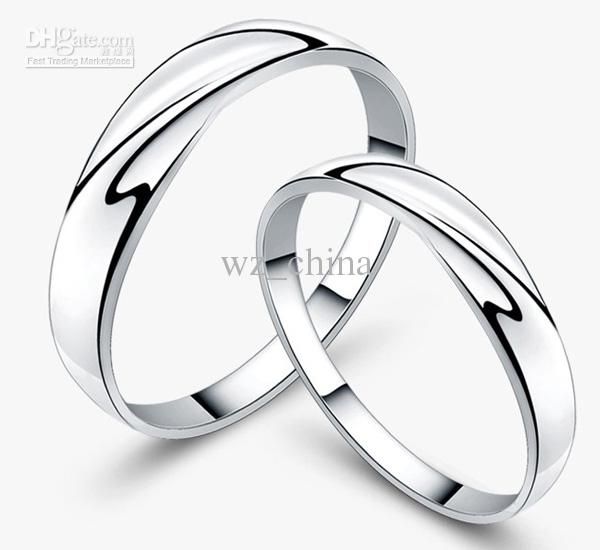 

white gold women rings 30% 925 sterling silver wedding jewelry charms austrian crystal engagement couple rings ladies gift hipping