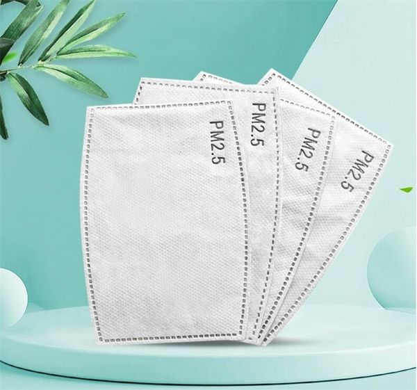 

dhl shipwholesale filter pads 5 layers protective dustproof replacement insert pm2.5 activate carbon mask