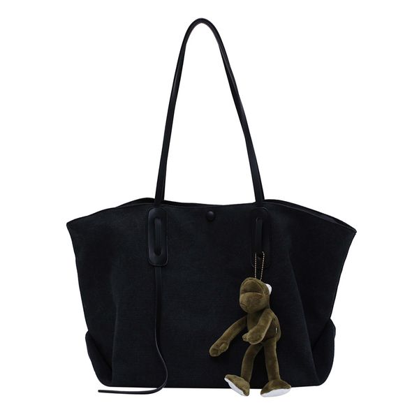 

леди осень и зима холст большой мешок женщин 2020 новый популярный магазин моды плеча мешок большой емкости тотализатор сумка