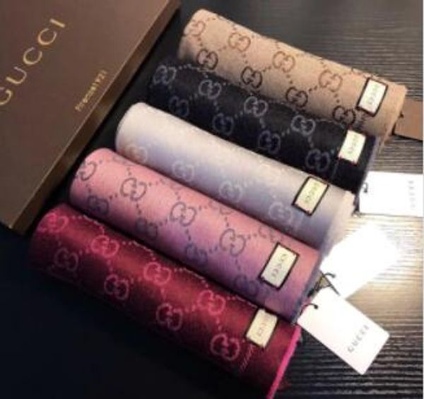 

Spring 100 wool long carf hawl for women and men cla ic brand warm carve carve wool carf 180x48cm