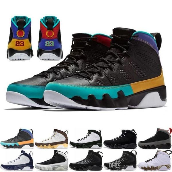 

9 9s dream it do it unc mop melo mens basketball shoes la og space jam men bred anthracite black sports sneakers designer trainers