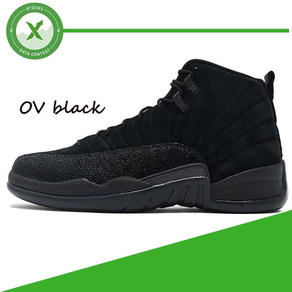 

new 12s fiba reverse taxi men basketball shoes college navy game royal bordeaux dark grey wntr michigan wings sports sneakers designer